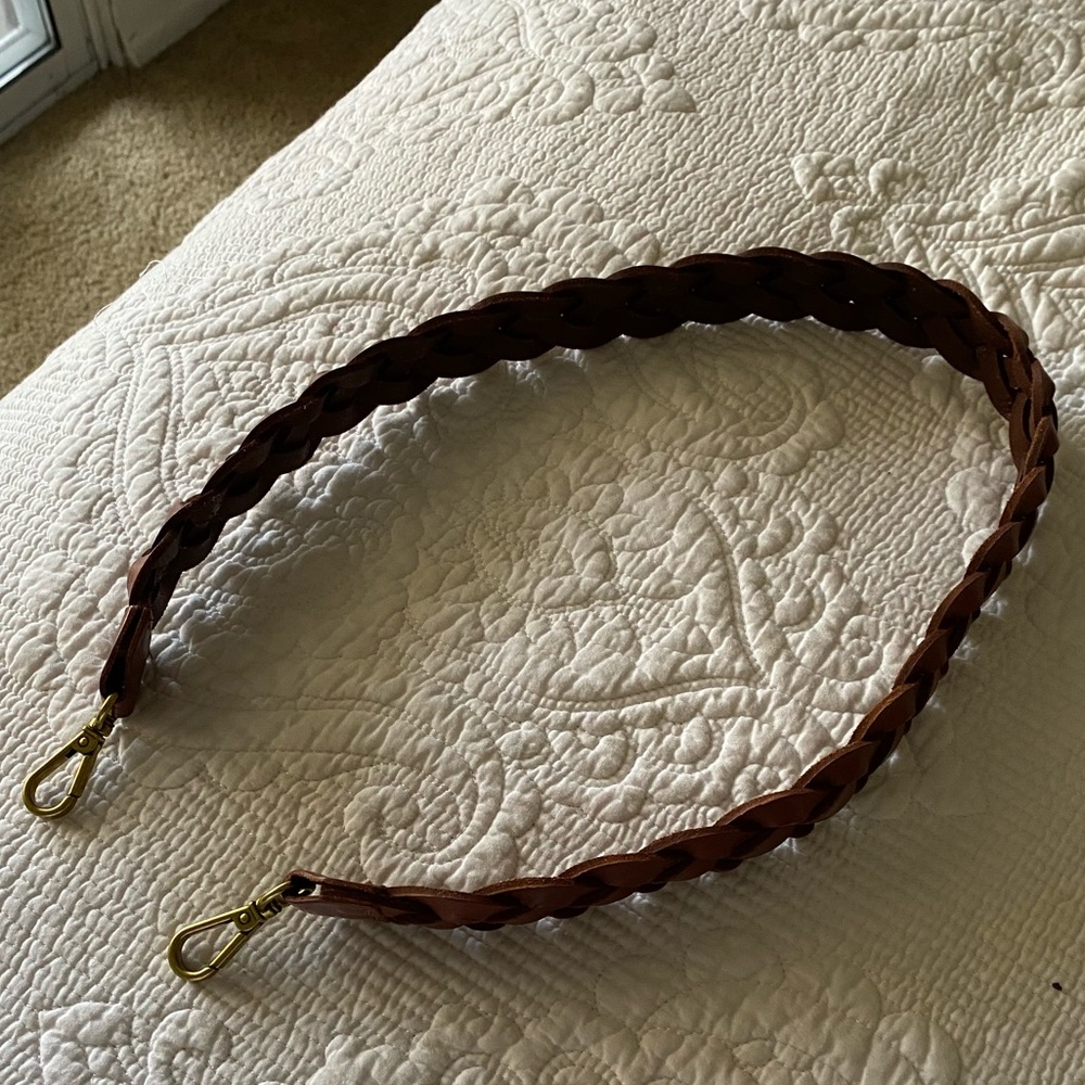 Madewell strap for transport tote